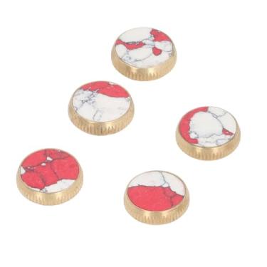 Imagem de Conjunto de Tampas de Válvula de Botões de Dedo de Trompete, Acessórios de Manutenção de Metal Com Precisão de Chave Aprimorada, para Iniciantes e Profissionais