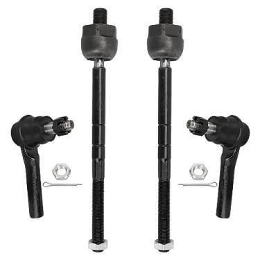 Imagem de EV317 ES3461 4 peças de elos de extremidade de direção externos dianteiros para Ford Explorer 98-01, Ranger 98-11, para Mazda B2300 01-09, B2500 98-01, B3000 98-07, B4000 98-09, para Mercury Mountain.