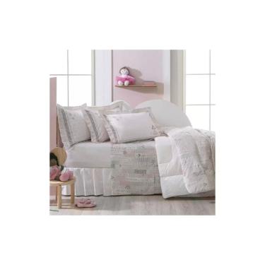 Imagem de Edredom Solteiro Kacyumara Vida Bela Lara 200 Fios