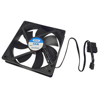 Imagem de Cooler 80x80 12v - Preto - Comprei online 