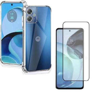 Imagem de Capa Anti impacto + Película de Vidro 3D Para Motorola G64 - R&M ACESS