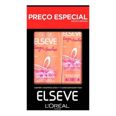 Imagem de Shampoo + Condicionador Elseve Longo dos Sonhos 375ml+170ml Preço Espe