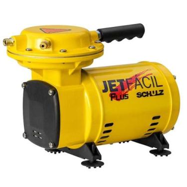 Imagem de Motocompressor de Ar Direto Jet Fácil Plus 127V com 9 Acessó - SCHULZ