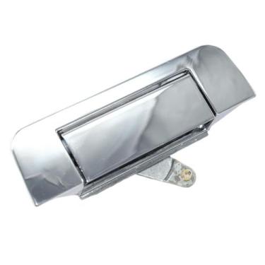 Imagem de Maçaneta Externa Tampa Traseira Caçamba Cromada Compatível com Hilux a