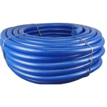 Imagem de Mangueira Duto Sucção Azul Caminhão Pipa poço Agua 75 PSI 2.1/2 Polega