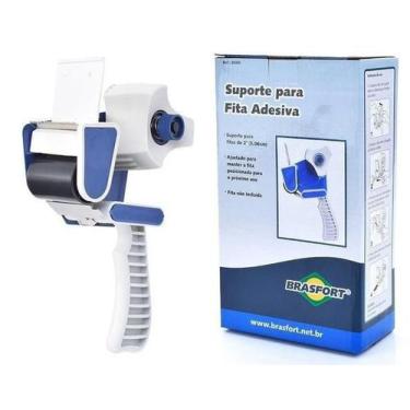Imagem de Suporte Aplicador P/ Fita Adesiva Durex Largo Caixa Correio - Brasfort