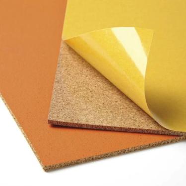 Imagem de Folha De Cortiça Adesivada / 60x45 / Espessura 5 Mm / Mural - Rolhas 1
