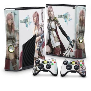 Imagem de Adesivo Compatível Xbox 360 Slim Skin - Final Fantasy Xiii A - Pop Art