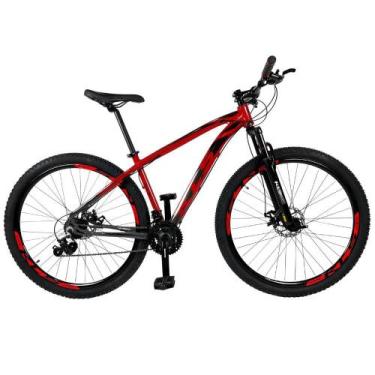 Imagem de Bicicleta Aro 29 Alumínio KLS Storm Ezfire Câmbios Pedivela Shimano Mt