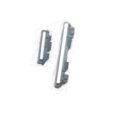 Imagem de Botão liga/desliga + botão de volume botão lateral peça de reparo de substituição para Google Pixel 7A (azul)