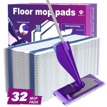 Imagem de Recargas de esfregão descartáveis para esfregões Swiffer Wet Jet