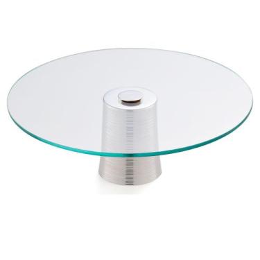 Imagem de Prato Para Bolo Em Vidro Spin Baixo - St James