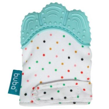 Imagem de Mordedor Buba Luvinha Azul 3+ Meses Azul com 1 Unidade