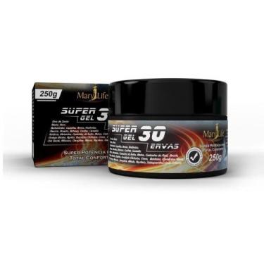 Imagem de Super gel 30 ervas gelo quente 250g mary life - Bio Instinto