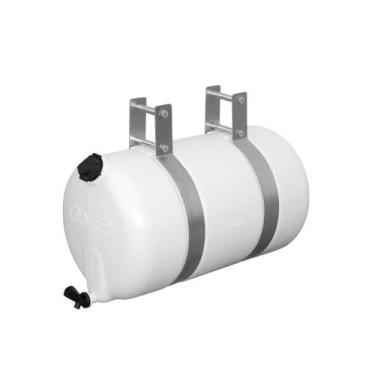 Imagem de Barrica D'água Plástica 25 Litros Branca Completa - Fabbof