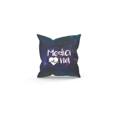 Imagem de Almofada Decorativa Cheia c/ Zíper 40x40 Médico - Deluzz
