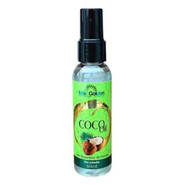 Imagem de SORO REPARADOR DE PONTAS  CABELOS CACHEADOS OLEO DE COCO 60ml MAX GOLD
