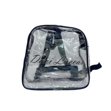 Imagem de MINI mochila infantil PERSONALIZADA transparente escola viagem - Gii M