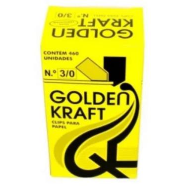Imagem de Clips Nº3 Galvanizado Com 500 Gramas Golden Kraft