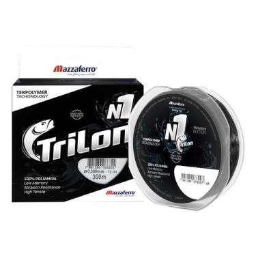 Imagem de Linha Pesca Esportiva Premium Trilon Number One Black Preta - Mazzafer