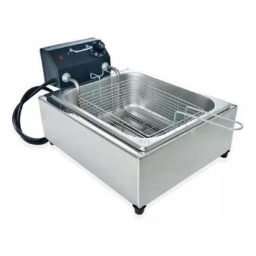 Imagem de Fritadeira Elétrica Industrial 5 litros Frita Rápido - GM Equipamentos
