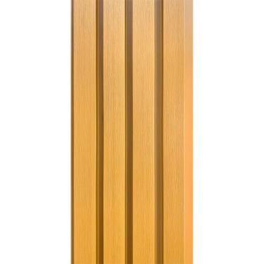 Imagem de Painel Ripado WPC Externo Cor Angelim Ouro 2,90m x 20cm (0,58m²) - Woo