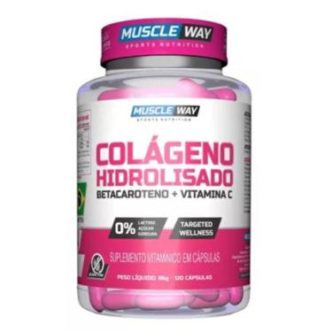 Imagem de Colágeno Hidrolisado - 120 Cápsulas - Muscle Way