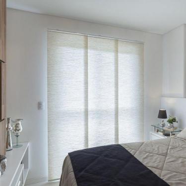 Imagem de Persiana Painel (2,80Lar. x 2,50Alt.) Tecido Translucido Bege - Vogafl