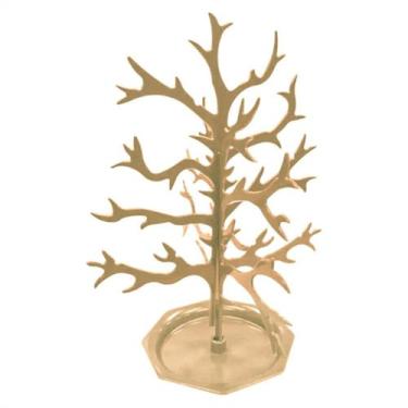 Imagem de Petisqueira Arvore Acrílica Frutas Frios Doces Balas Ouro - LSC Toys