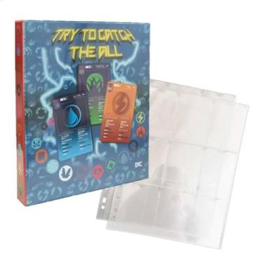 Imagem de KIT Fichário GATCH +50 Folhas Porta Cards Pokemon Magic GPK - DAC