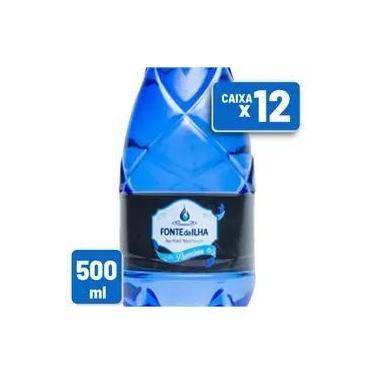 Imagem de Água Mineral Fonte da Ilha Premium Sem Gás Pet 500ml Caixa c/ 12 un 1x