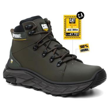 Imagem de Bota Coturno Cat prime Couro Legitimo Com C.a Envio Imediato - Catprim