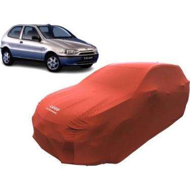 Imagem de Capa Protetora Para Carro Hatch Fiat Palio 2 Portas - Mz, Vermelha
