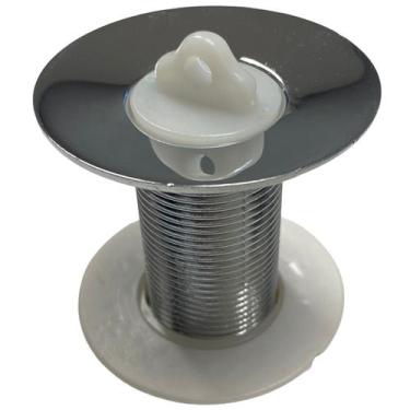 Imagem de Válvula Para Lavatório Metal P/ Pia Banheiro Cuba Lavabo Tanque Cromad