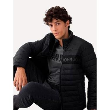 Imagem de Jaqueta John John Masculina Nylon Sid Preta-Masculino