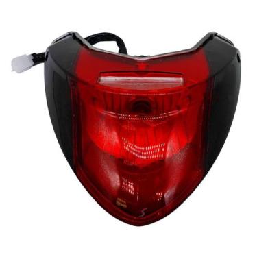 Imagem de Lanterna Traseira Moto Cg 150 Titan Ks/es/esd Chicote+lampada - Loja D