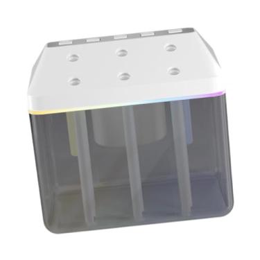 Imagem de Generic Umidificador mini umidificador de chão compacto usb umidificador de mesa pessoal luz noturna ambiente para sala de fitness quarto, Branco