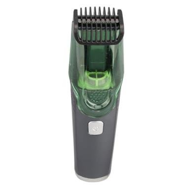 Imagem de Aparador de barba para homens Aparador de pelos elétrico multifuncional com 2 marchas de velocidade Aparador de pelos portátil recarregável USB à prova d'água IPX6 com tela de LED
