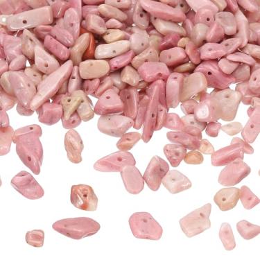 Imagem de PATIKIL Miçangas de pedra lasca, pedras irregulares, pedras irregulares, pedras soltas, contas para fazer joias faça você mesmo, colar e brinco, Cristal artificial, Cristal artificial