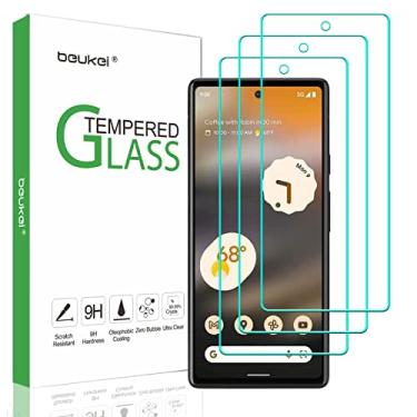 Imagem de beukei (3 Pack) Compatible for Google Pixel 6a 5G / Google Pixel 6a Screen Protector Tempered Glass,Touch Sensitive,Case Friendly, 9H Hardness
