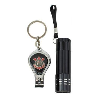 Imagem de Lanterna Com Chaveiro Cortador De Unha - Corinthians - Mileno