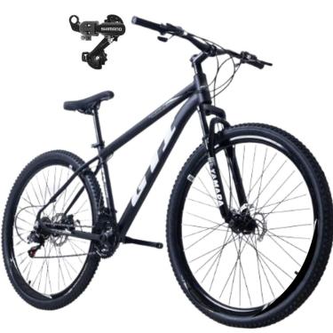 Imagem de Bicicleta 29 Gti Roma 24v leve Aluminio Disco Mecânico Suspensão 80mm Cambio Traseiro Shimano-Unissex