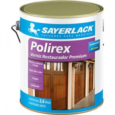 Imagem de Verniz Sayer.Restaura Mogno Polirex Galao 3,6 Litros - SAYERLACK