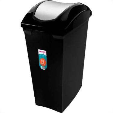 Imagem de Lixeira Plastico Sanremo 15L Sr62 - SANREMO MP