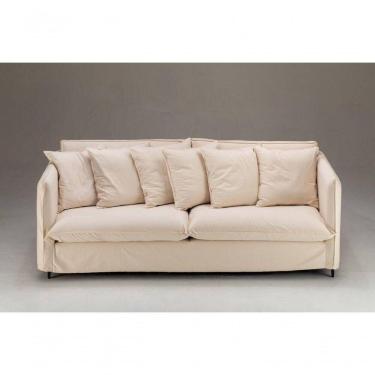 Imagem de Sofa Arizona De Capa Tecido Sarja Bege