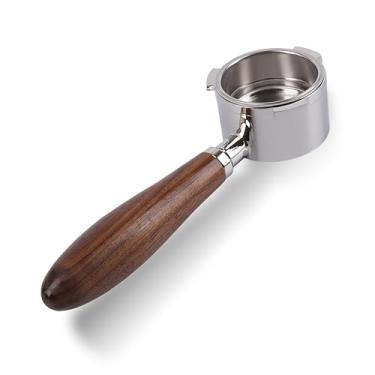 Imagem de Filtro portátil sem fundo de 51 mm para Delonghi Dedica EC680/EC685/EC785/EC820/EC850/EC860 | Cabo de nogueira