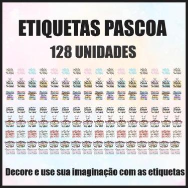 Imagem de Etiqueta Auto Colante Ovo de Pascoa e Chocolates - DEKAL DECOR