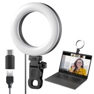 Imagem de Ring Light Meyin 10W para Laptop - 48 LEDs