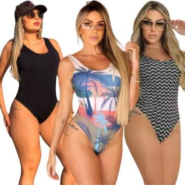 Imagem de Kit 3 Biquini Maio Feminino Praia Moda Body Verão Premium - Dioper Sto