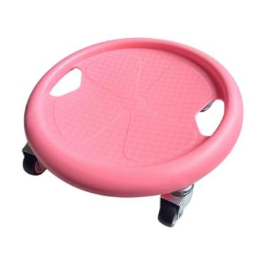 Imagem de Deevoka Equipamento abdominal de exercícios de roda abdominal AB, Rosa